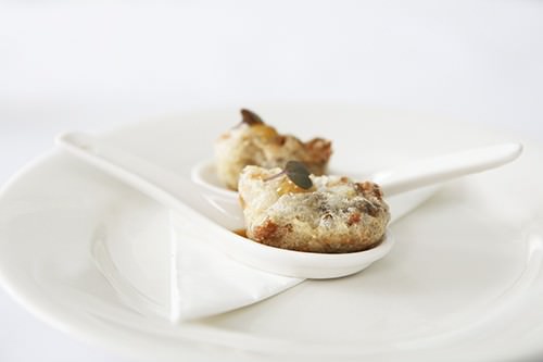 Amuse Bouche Oyster with Dashi Broth