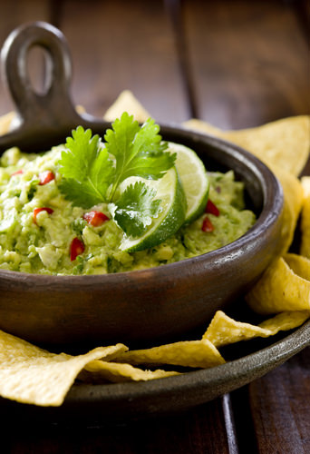 Close Up with Tortilla Chips