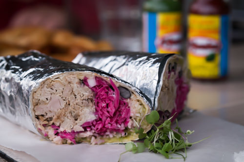 Lime Mexican Sawtell - Pulled Pork Burrito
