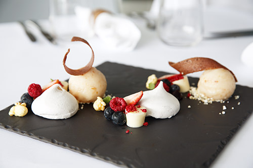 Vanilla & Blackberry Meringue