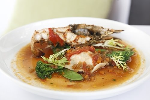 Chargrilled Moreton Bay Bug Bisque