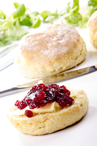 Scones with Jam Making the Perfect Scone with jam