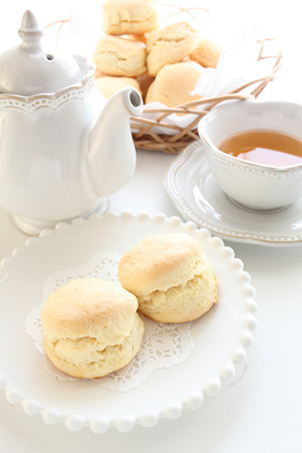 Scones at Morning Tea