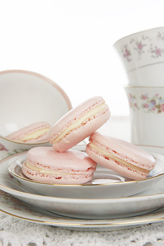 Turkish Delight Pink Macaron