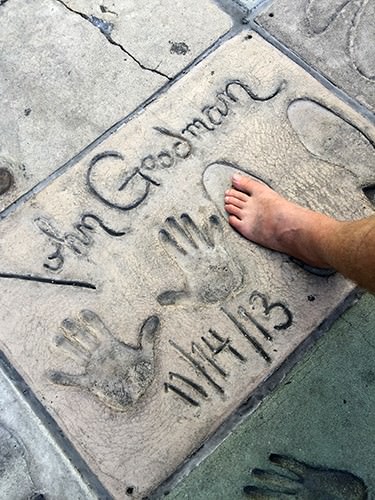 John Goodmans Footprints
