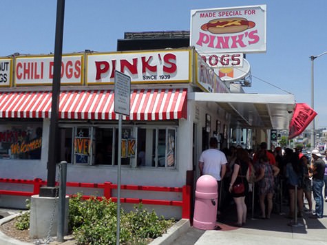 Pinks Hot Dogs - LA