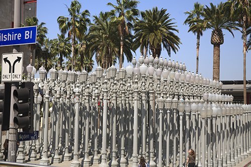 Urban Lights Installation LACMA Display