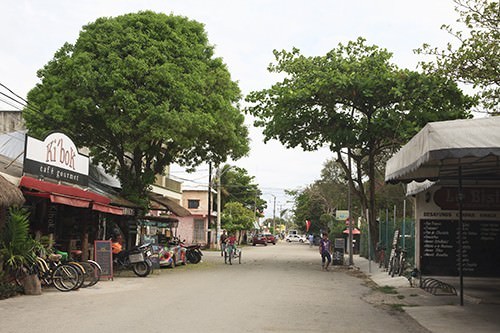 Main Street Tulum Mexico