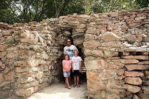 Another of the Mayan Tulum Stone Exits