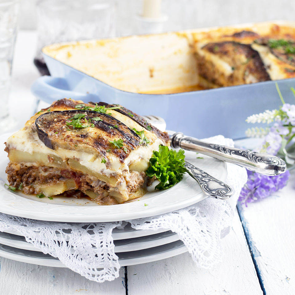 Vegetarian Moussaka Food Vegetarian Moussaka Food