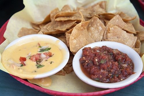 Cheesy Dip W Salsa - Cabo Cantina