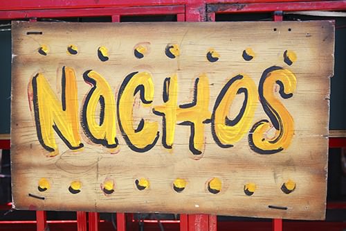 Nachos Sign Cabo Cantina