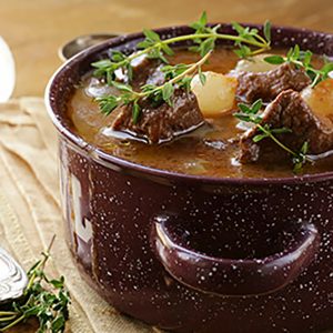 Slow Cooked Beef Bouguignon - Classic French stew recipe