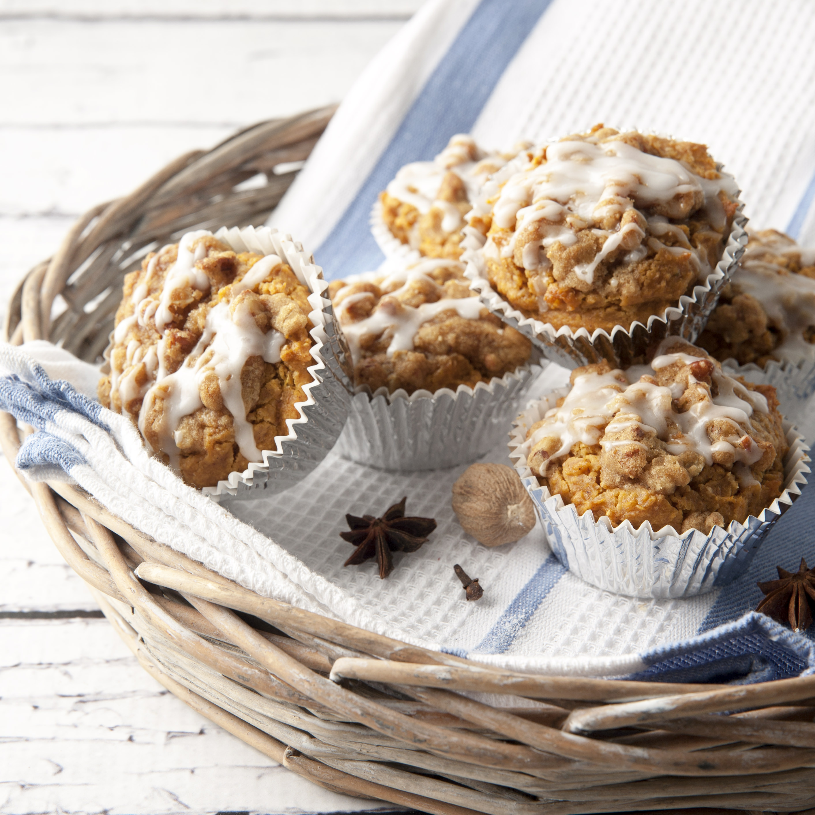 Spiced Pumpkin Muffins Spiced Pumpkin Muffins