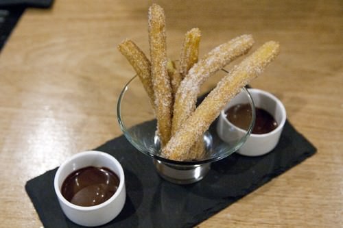 Churros with Chocolate sauce