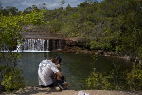 Fruit Bat Falls Brett and Lachlan