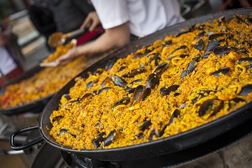 Prahran Market Melbourne Paella