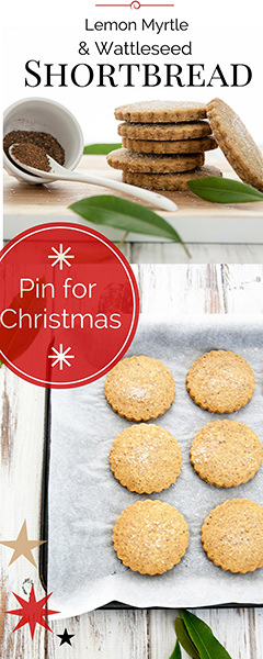 Wattleseed Shortbread Christmas Giving Pin