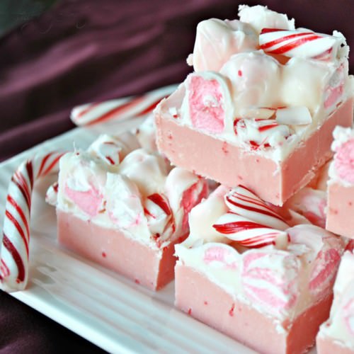 Christmas Peppermint Fudge