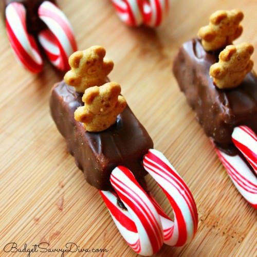 Christmas Sleigh Riding Teddy Christmas Sleigh Riding Teddy