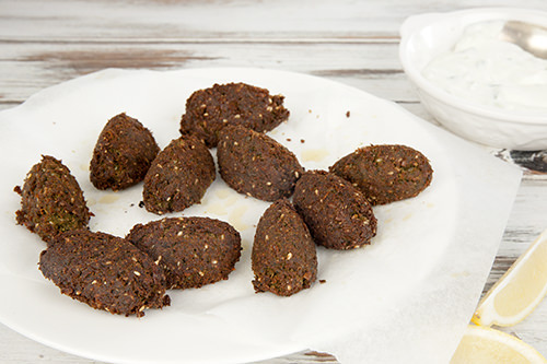 Falafel With Tzatziki Falafel With Tzatziki
