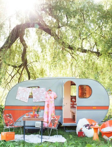 Glamping Camping Van