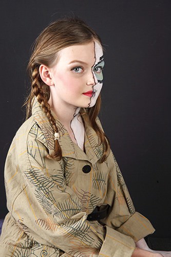 Lilli - Gorgeously made up on one side...