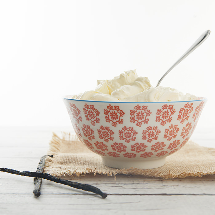 Mascapone from Starter Culture w Vanilla Mascapone from Starter Culture w Vanilla