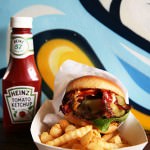 Carney Burger w Bacon