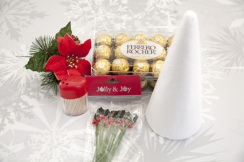 Ferrero Rocher Christmas Tree Centrepeice Ferrero Rocher Christmas Tree Centrepeice