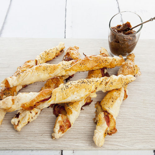Ham Cheese Puff Twists