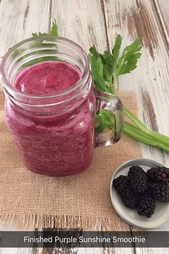 Purple Sunshine Smoothie