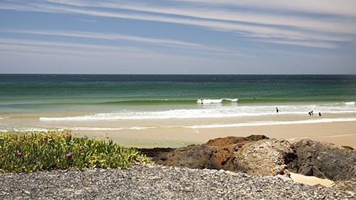Surfer at Gallows Beach - Bodyboard Surf Spots Surfer at Gallows Beach - Bodyboard Surf Spot