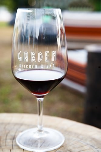 Glass of Red Wine Kitchen Garden GC