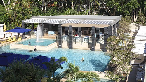 Jupiters Casino Refurbished Pool Area