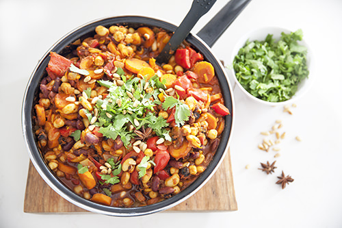 Vegan Spiced Moroccan Beans