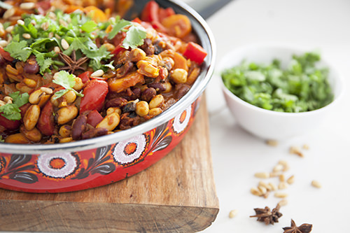 Moroccan Spiced Beans Vegan Moroccan Spiced Beans Vegan