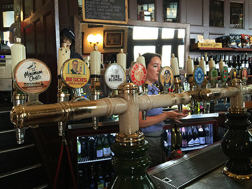 The Australian Beer Selection & Old Taps