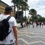 Walking to The Rocks from Circular Quay
