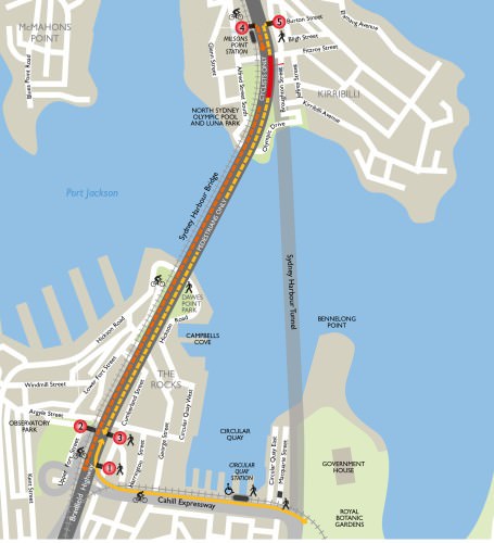 Sydney Harbour Bridge Footpath and Cycleway Access