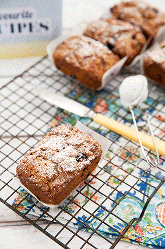 One Bowl Blueberry Muffins