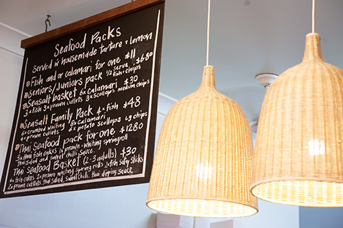 Seasalt Seafood Pack Menu