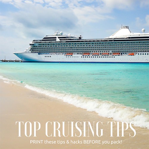 Top Cruising Tips for first time Cruisers