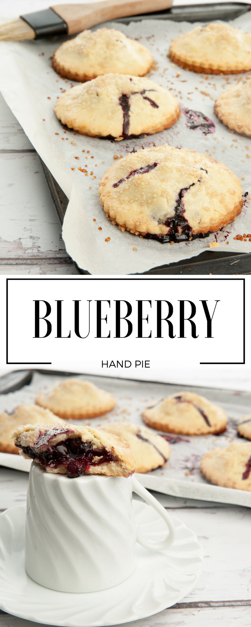 BLUEBERRY Hand Pie Pin