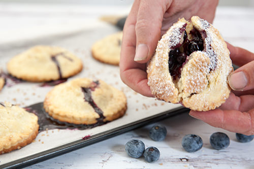 Cooked Blueberry Pies