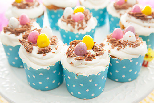 Easter Egg Cupcakes