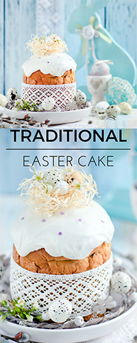 Traditional Easter Recipe - Paska Pin Traditional Easter Recipe - Paska Pin