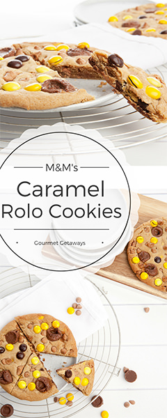 Caramel Rolo Cookies - Pin Me