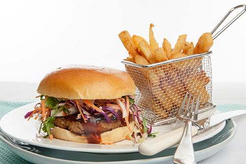 Chinese Style Pork Brioche Burger Chinese Style Pork Brioche Burger