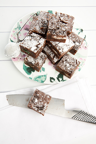 Chocolate Mint Brownie